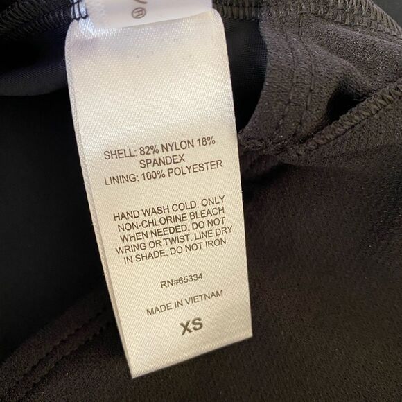 NWT Salt + Cove Tie Front Tankini Top Women's Sz XS Black Swim Top Beach Summer - Picture 10 of 11